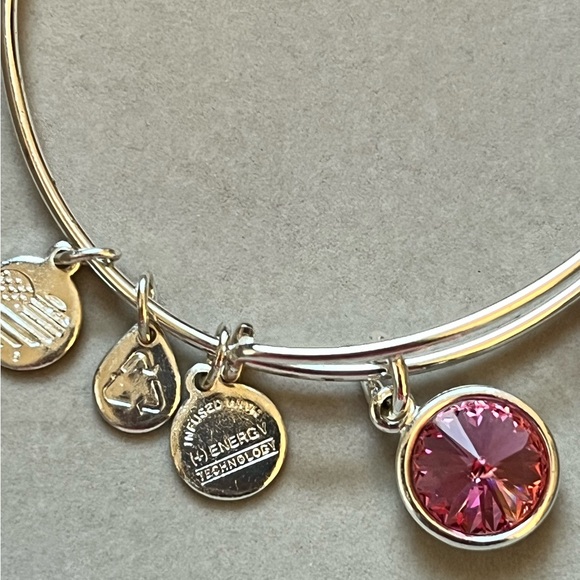 Alex and Ani October birthstone bracelet - Picture 2 of 5